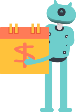 Robot Karakteri ve Ödeme Tarihi Takvimi