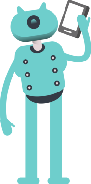 Akıllı Telefonla Konuşan Robot Karakteri