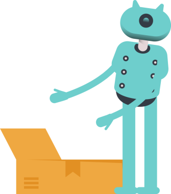 Robot Karakter Açma Kutusu