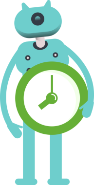 Robot Karakter Tutma Saati