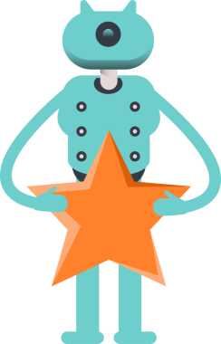 Robot Karakteri Tutma Yıldızı