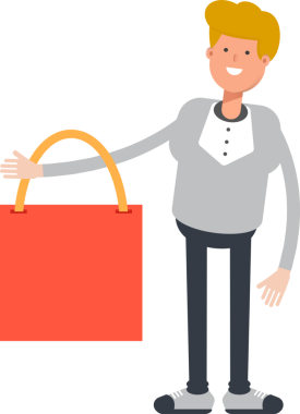 Erkek Karakter Tutma Torbası