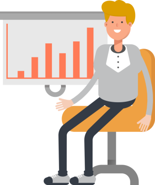 Erkek Karakter Sunar Çubuk Çizelgesi