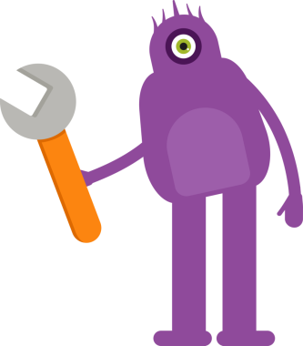 Sevimli Canavar Karakteri Tutma Anahtarı Aracı