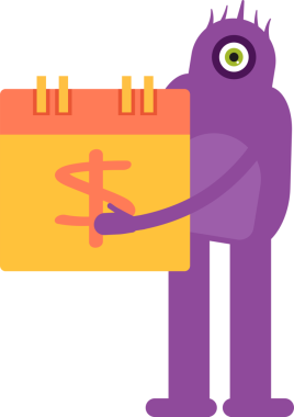 Sevimli Canavar Karakteri ve Ödeme Tarihi Takvimi