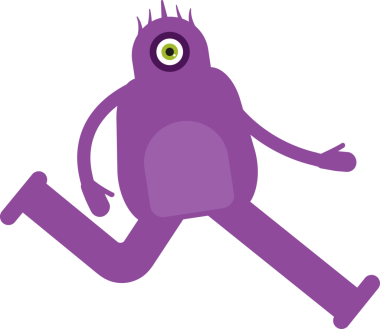 Sevimli Canavar Karakteri Yürüyüşü