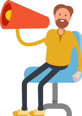 Sakal Adam Karakteri Clipart