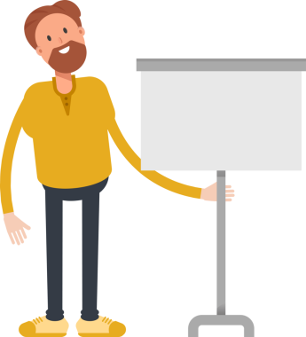 Sakal Adam Karakteri Clipart