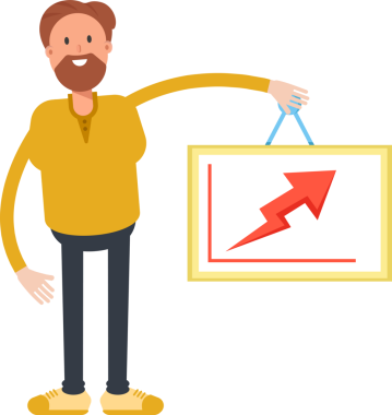 Sakal Adam Karakteri Clipart