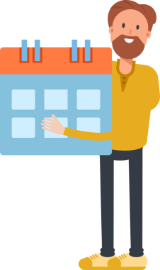 Sakal Adam Karakteri Clipart