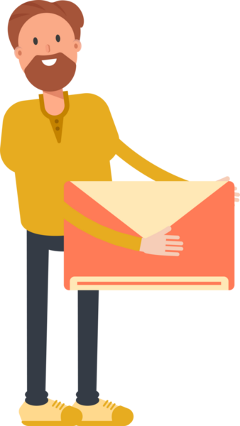 Sakal Adam Karakteri Clipart