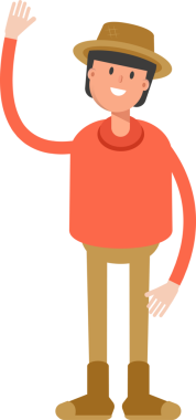 Çiftçi Karakteri Tek Elini Kaldırıyor