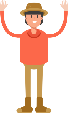 Çiftçi Karakteri Kaldıran Eller