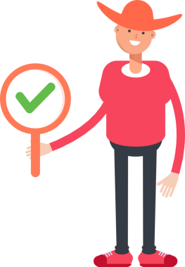 Şapka Karakterli Ülke Adamı Clipart