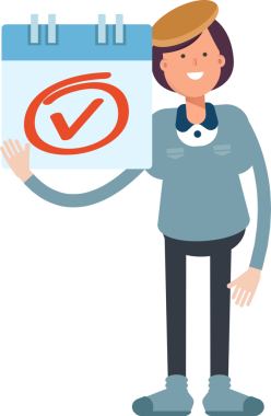 Kız Öğrenci Karakteri ve İşaretleme İmzası