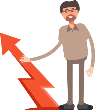 Sakal Adam Karakteri ve Ok Çizelgesi