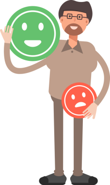 Sakallı Adam Karakteri Çizimi