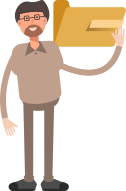 Sakallı Adam Karakteri Çizimi