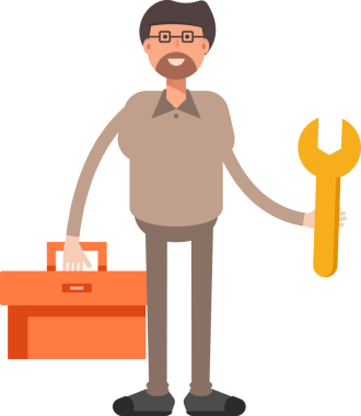 Sakallı Adam Karakteri Çizimi