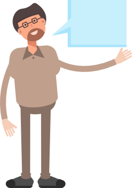 Sakallı Adam Karakteri Çizimi