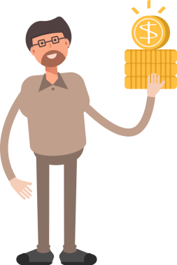 Sakallı Adam Karakteri Çizimi