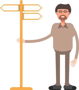 Sakallı Adam Karakteri Çizimi