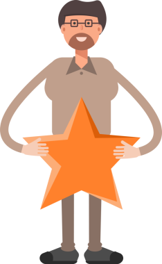 Sakallı Adam Karakteri Çizimi