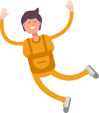 Servis Adamı Karakteri Rahatlıyor ve Zıplıyor