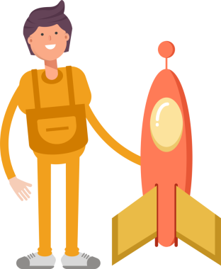 Servis Adamı Karakteri ve Roketi