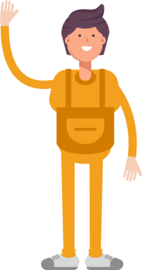 Servis Adamı Karakteri Selamlaması