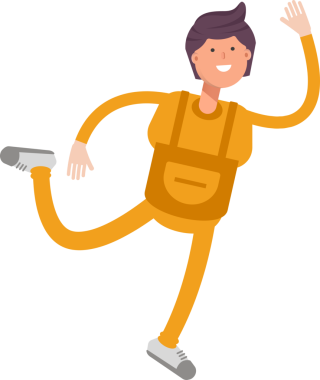 Hizmetli Adam Atlama ve Uçma Karakteri