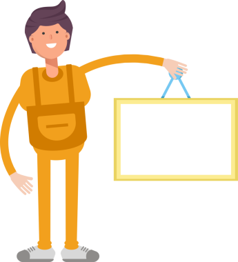 Servis Adamı Karakteri Boş İmza Tutuyor