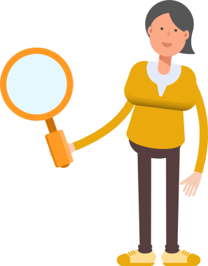 Kadın Karakteri Tutma Büyüteci