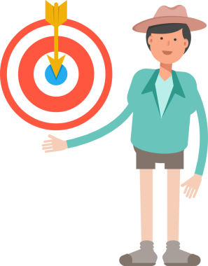 Erkek karakter Avatar Tutma Dartı