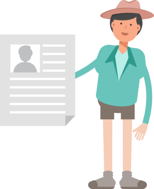 Erkek karakter Avatar Clipart