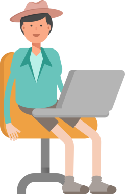 Erkek karakter Avatar Clipart