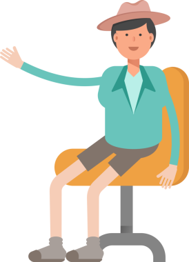 Erkek karakter Avatar Clipart