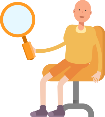 Kel Adam Karakteri Çizimi