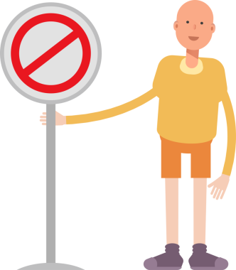 Kel Adam Karakteri Çizimi