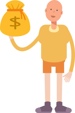 Kel Adam Karakteri Çizimi