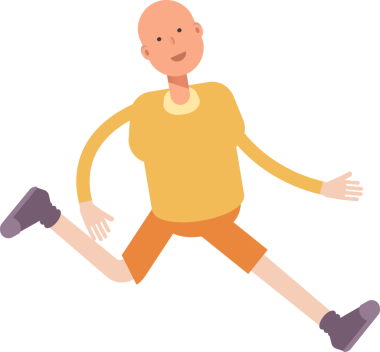 Kel Adam Karakteri Çizimi