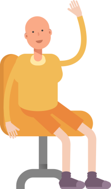 Kel Adam Karakteri Çizimi