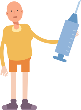 Kel Adam Karakteri Çizimi