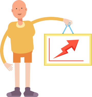 Kel Adam Karakteri Çizimi