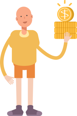 Kel Adam Karakteri Çizimi