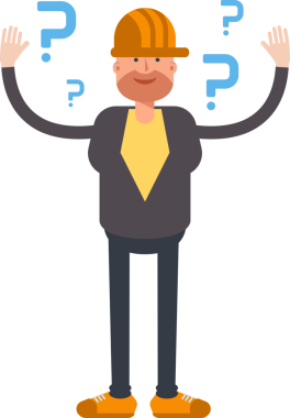 Erkek Mühendis Karakteri ve Soru İşaretleri