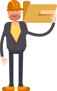 Erkek Mühendis Karakteri Tutma Dizini