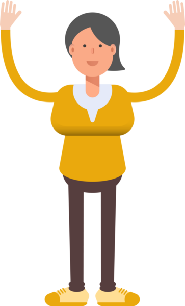 Kadın Karakteri Ellerinizi Kaldırın