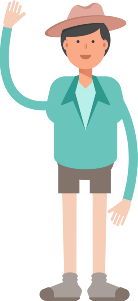 Erkek karakter Avatar Clipart