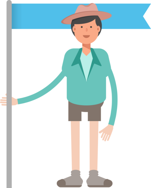 Erkek karakter Avatar Clipart